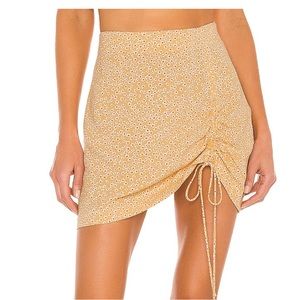 Amuse society Celeste woven floral skirt